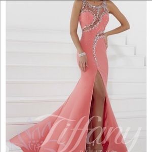 Tiffany Designs Coral Dress